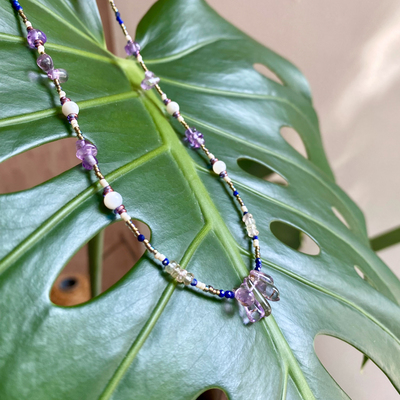 Náhrdelník ~ ametyst Náhrdelník ~ ametyst