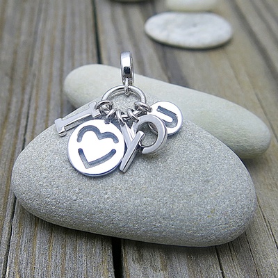 Stříbrný přívěsek ~ I Love You Stříbrný přívěsek ~ I Love You