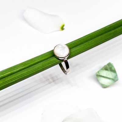 Perleť - stříbrný prsten Perleť - stříbrný prsten