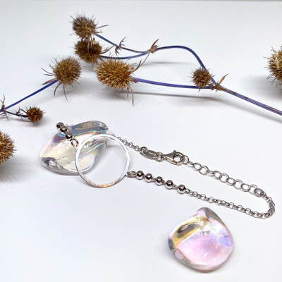 Stříbrný náramek s kruhem Stříbrný náramek s kruhem