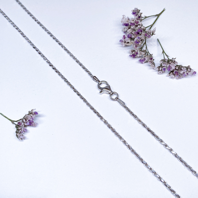 Stříbrný řetízek ~ valis