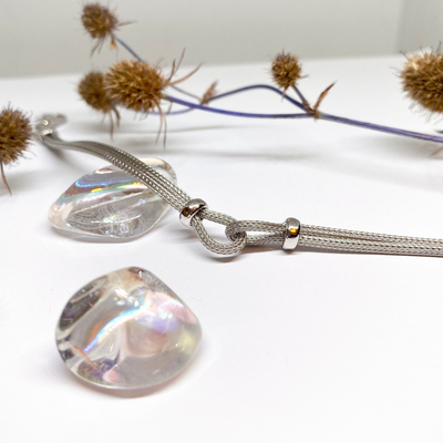 Elegantní stříbrný náramek s očky Elegantní stříbrný náramek s očky