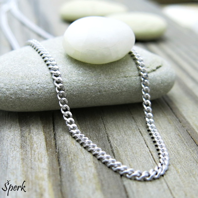 Stříbrný řetízek – jemný