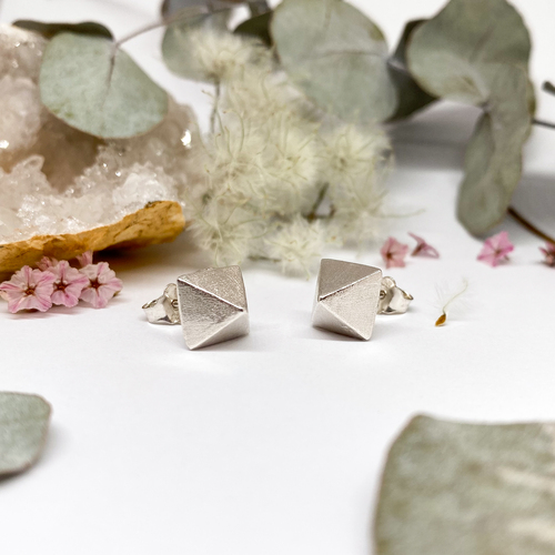 Stříbrné náušnice - jehlany Stříbrné náušnice - jehlany 1