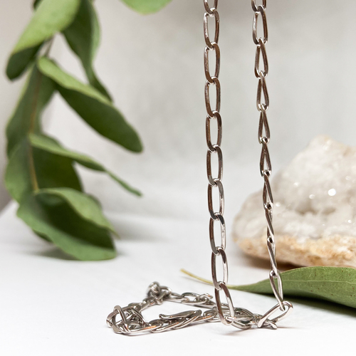 Stříbrný řetízek - větší očka Stříbrný řetízek - větší očka 1