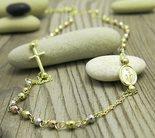 Zlatý náhrdelník – růženec 1