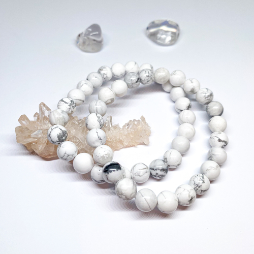 Magnezit / Howlit - Náramek 1