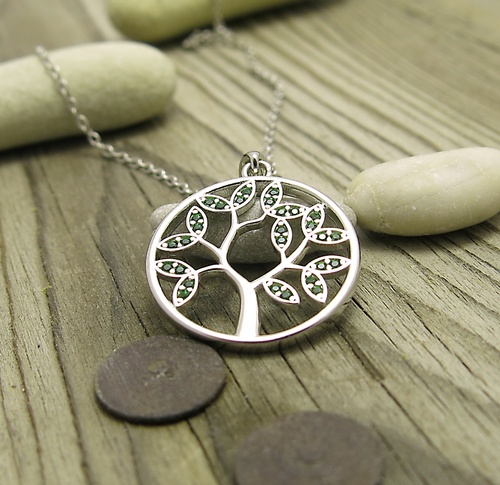 Strom života ~ stříbrný náhrdelník Strom života ~ stříbrný náhrdelník 1