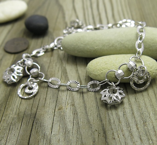 Sluníčka,stříbrný náramek. Sluníčka,stříbrný náramek. 1