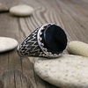 Prsten s Onyxem ~ stříbro 2