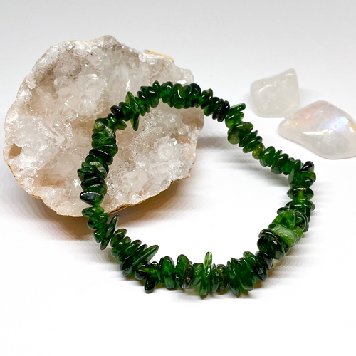 Chromdiopsid - Náramek 1