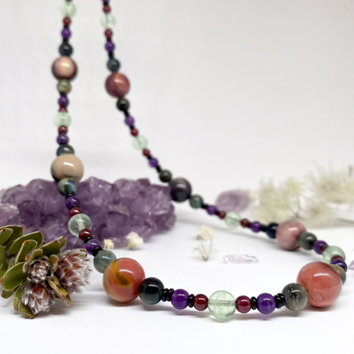 Náhrdelník ~ jaspis mokait 1