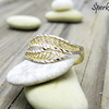 Filigránový prsten – žluté a bílé zlato 2