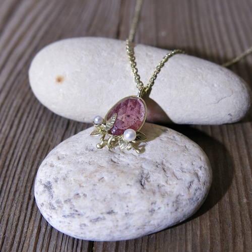 Náhrdelník s přírodním turmalínem 1