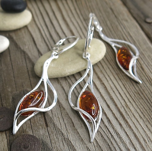 Medový jantar ~ souprava - lze i samostatně 1