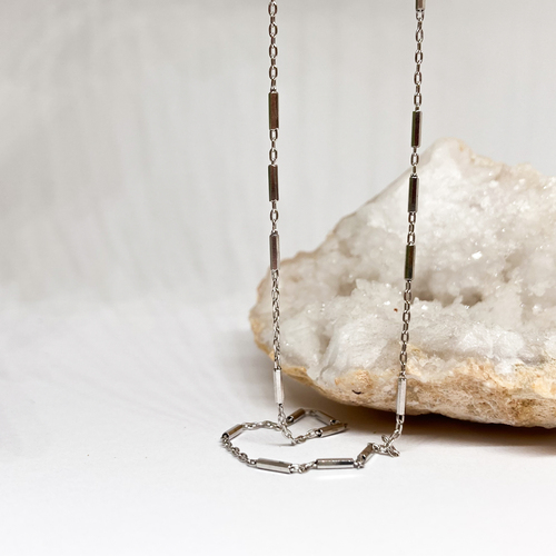 Stříbrný řetízek - články nebroušené Stříbrný řetízek - články nebroušené 1