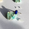 Stříbrný prsten ~ lapis lazuli Stříbrný prsten ~ lapis lazuli 2