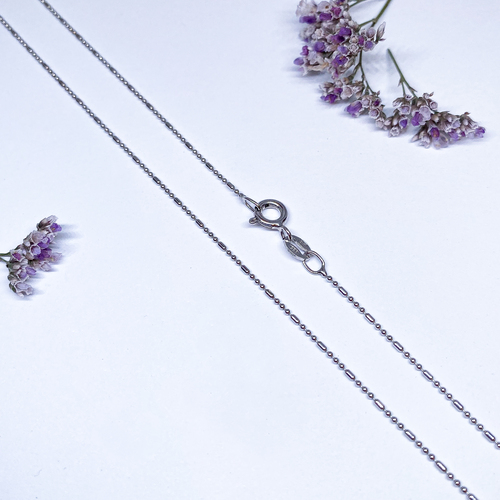 Stříbrný řetízek kuličky Stříbrný řetízek kuličky 1