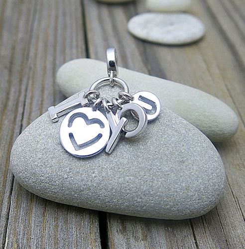 Stříbrný přívěsek ~ I Love You Stříbrný přívěsek ~ I Love You 1