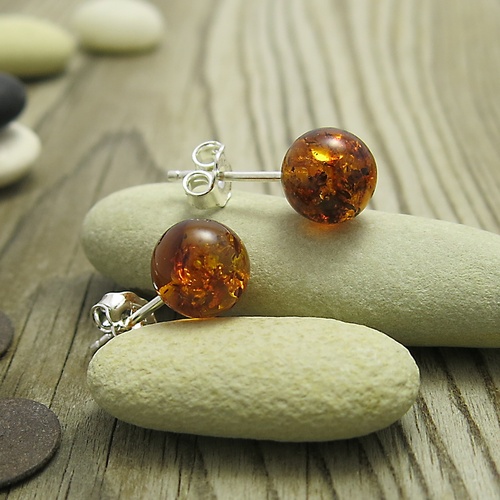 Jantarové náušnice Jantarové náušnice 1