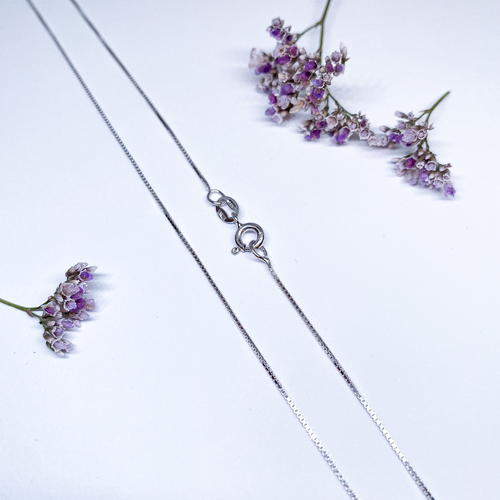 Stříbrný řetízek ~ kostečka  Stříbrný řetízek ~ kostečka  1