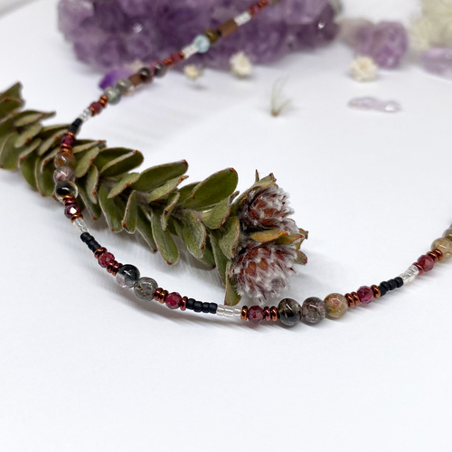 Náhrdelník ~ turmalín meloun Náhrdelník ~ turmalín meloun 1