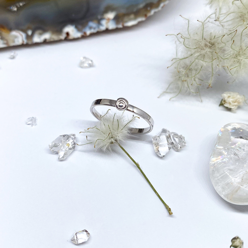 Prstýnek - Kroužek s placičkou Prstýnek - Kroužek s placičkou 1