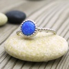 Modrý opál ~ stříbrný prsten Modrý opál ~ stříbrný prsten 2