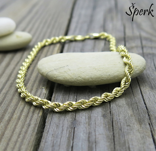 Náramek žluté zlato VALIS 1