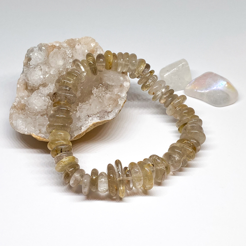 Venušiny vlasy (Křišťál s rutilem) - Náramek Venušiny vlasy (Křišťál s rutilem) - Náramek 1