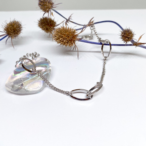 Stříbrný náramek s očky Stříbrný náramek s očky 1