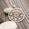 Zlatý přívěsek ~ mandala 2