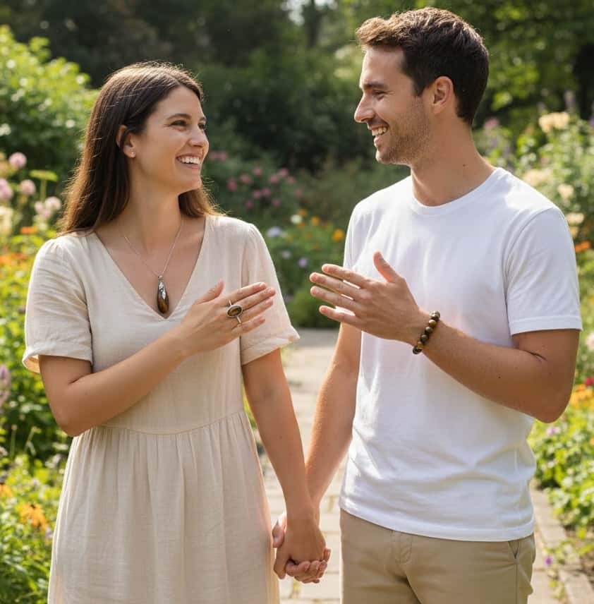 tygří oko šperky pro ženy / muže